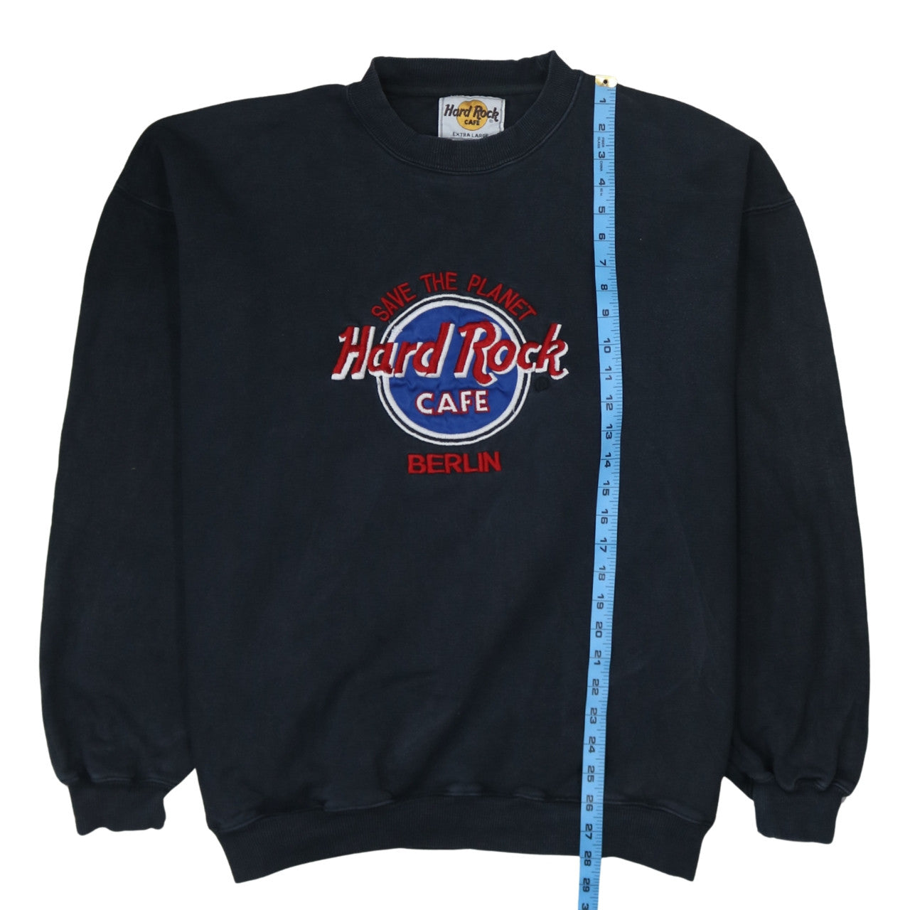 Hard Rock Cafe Berlin Mens Black XL Pullover Sweatshirt