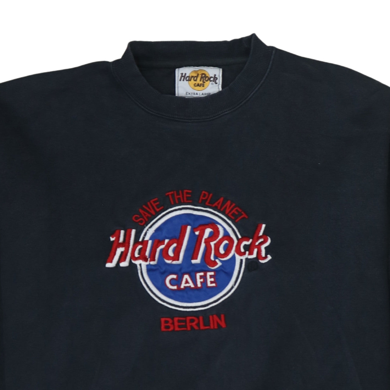 Hard Rock Cafe Berlin Mens Black XL Pullover Sweatshirt