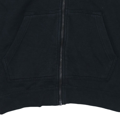 Nike Men's Black Full Zip Hoodie S Regular Fit Sportswear