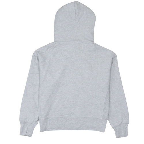Champion Women Grey Small Pullover Hoodie Cotton Blend Logo