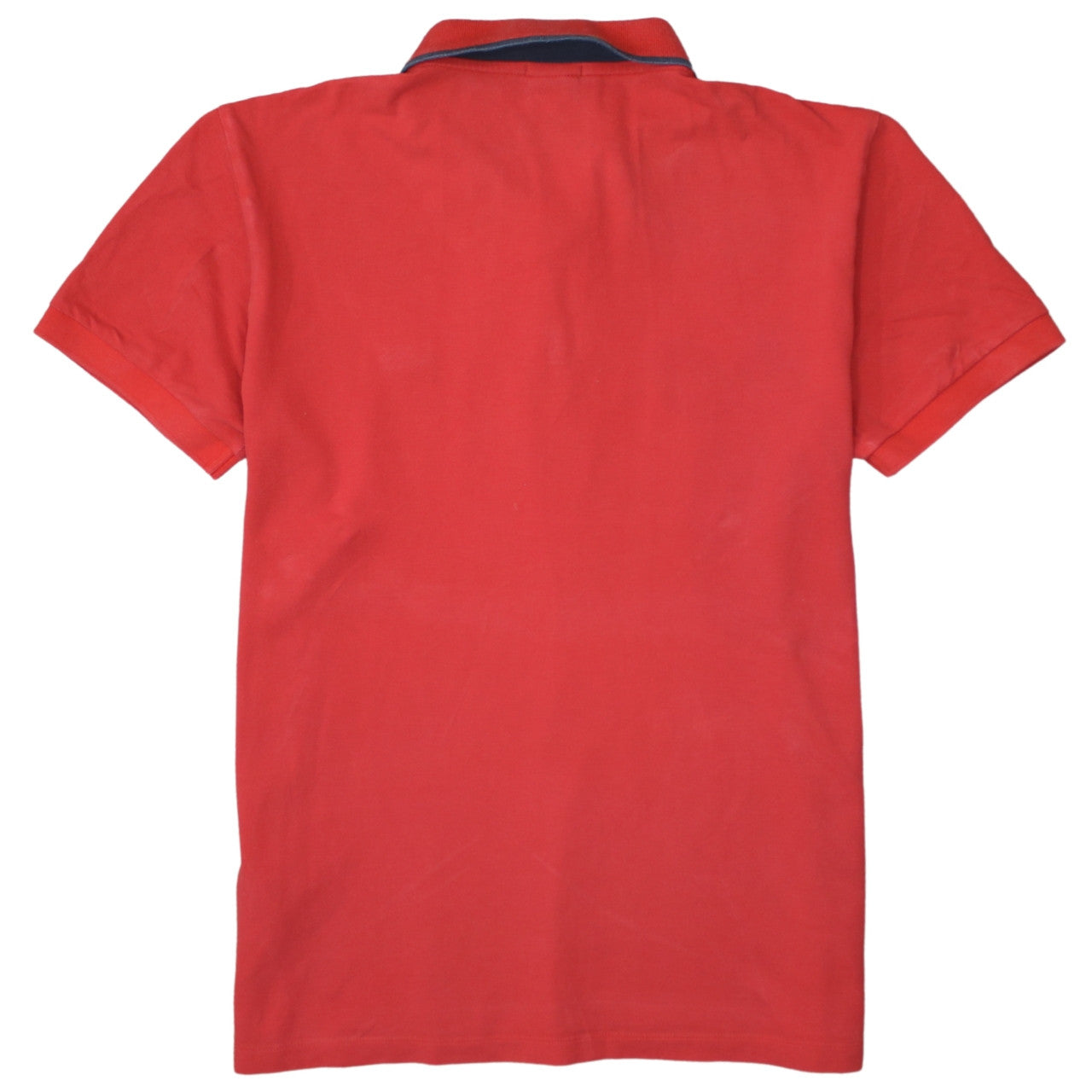 Hugo Boss Men's Red Regular Fit Cotton Polo Shirt Size L
