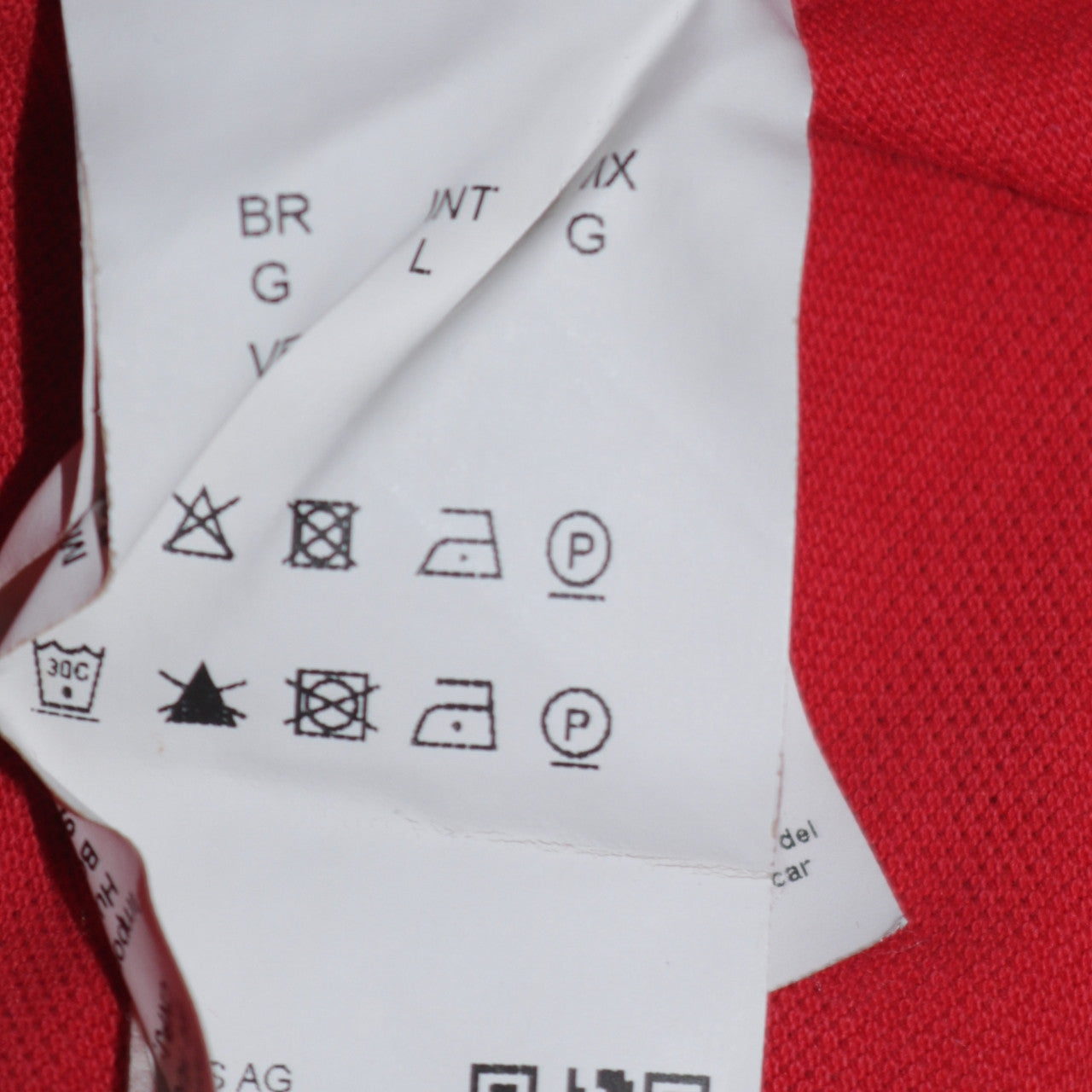 Hugo Boss Men's Red Regular Fit Cotton Polo Shirt Size L