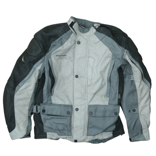 Polo Drive Mohawk Men's Grey Motorcycle Jacket L Waterproof