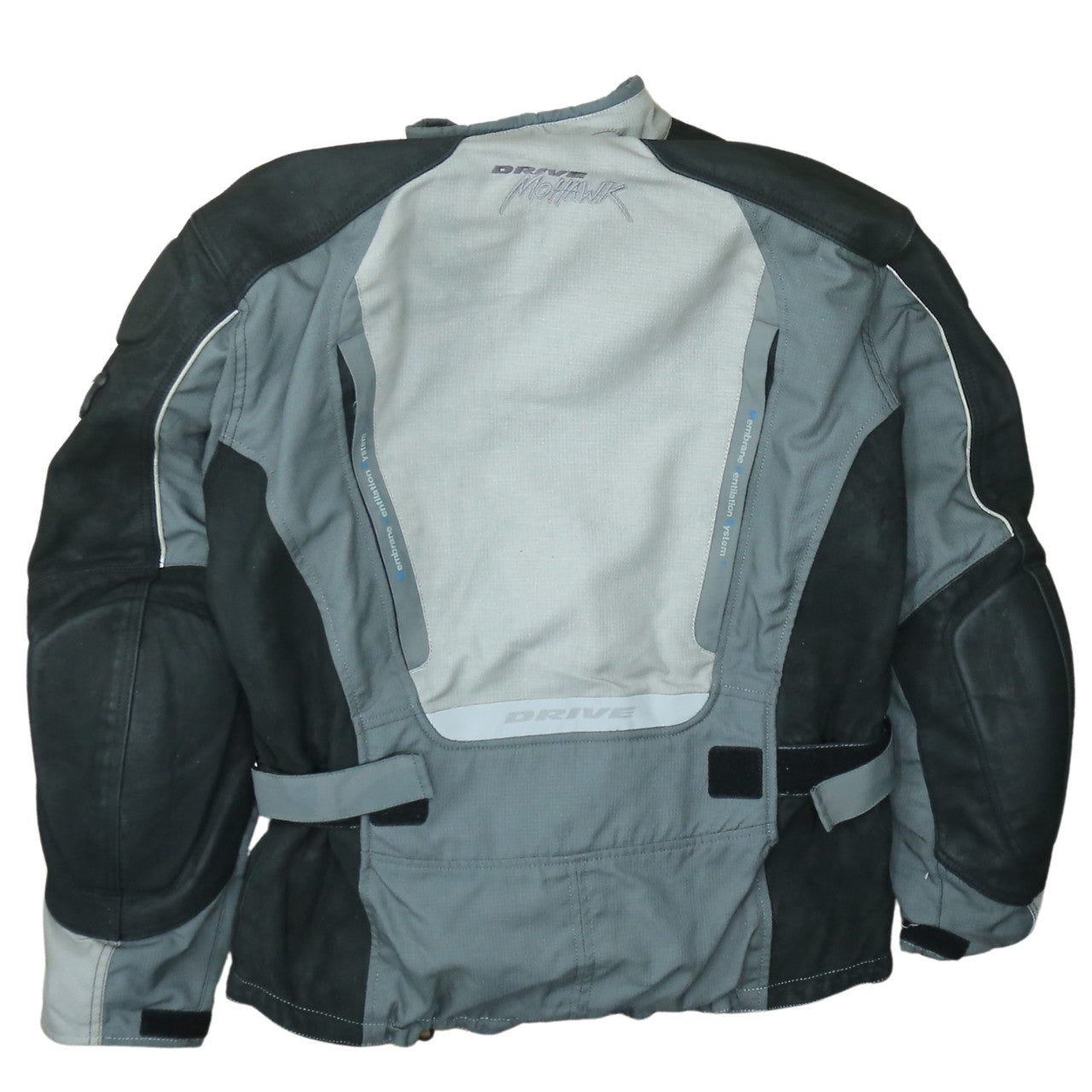 Polo Drive Mohawk Men's Grey Motorcycle Jacket L Waterproof