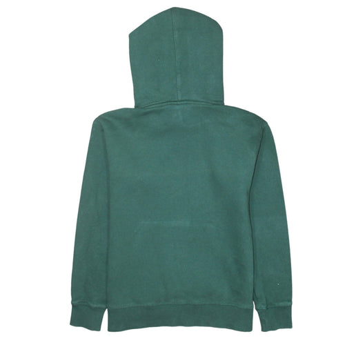 Champion Womens Green Pullover Hoodie XS Cotton Blend Casual