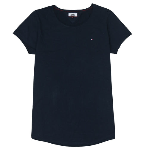 Tommy Jeans Men's Blue 2XL Crew Neck Short Sleeve Cotton T-Shirt
