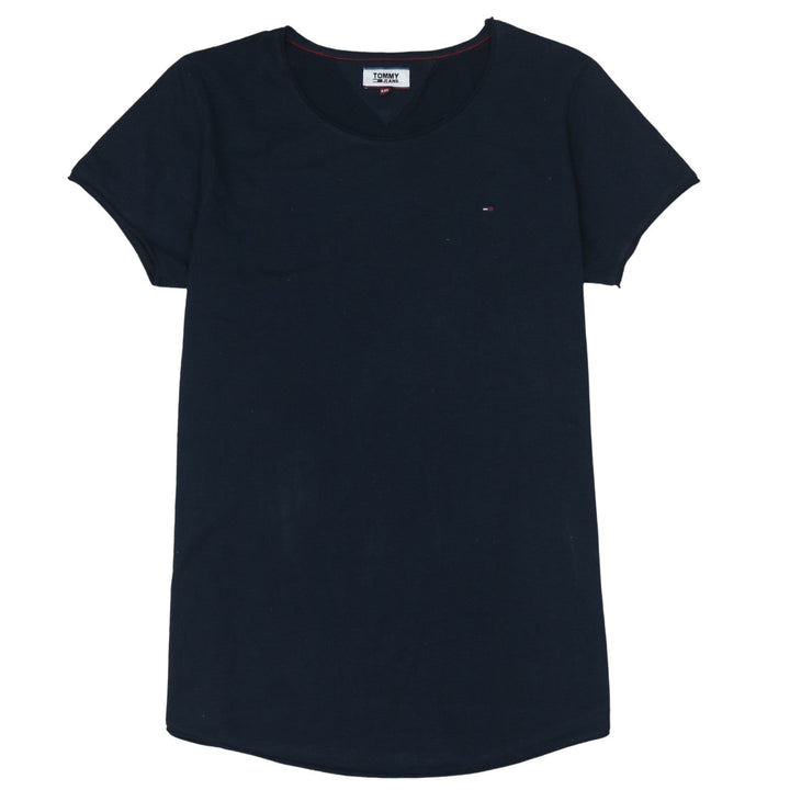 Tommy Jeans Men's Blue 2XL Crew Neck Short Sleeve Cotton T-Shirt