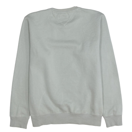 Tommy Jeans Men's Beige Crew Neck Sweatshirt M Pullover Classic Logo
