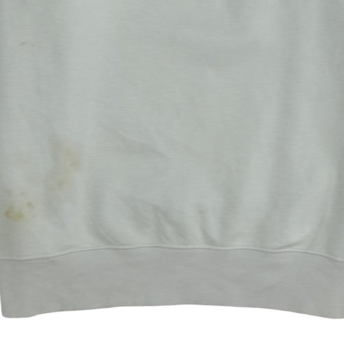 Tommy Jeans Men's Beige Crew Neck Sweatshirt M Pullover Classic Logo