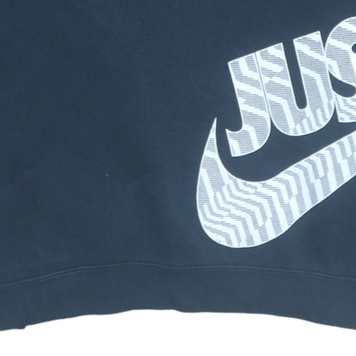 Nike Men's Black Medium Pullover Graphic Sweatshirt