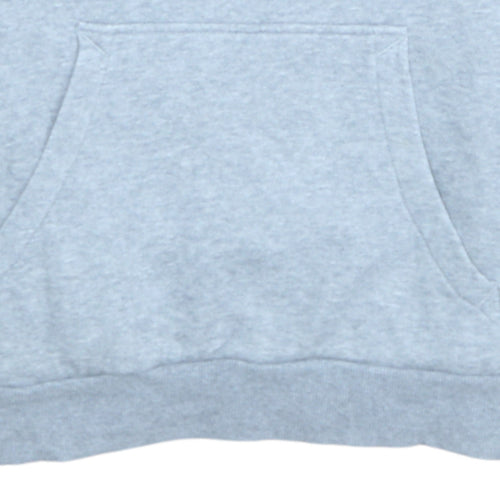 Puma Women Grey Pullover Hoodie Size 16 Hooded Sweatshirt