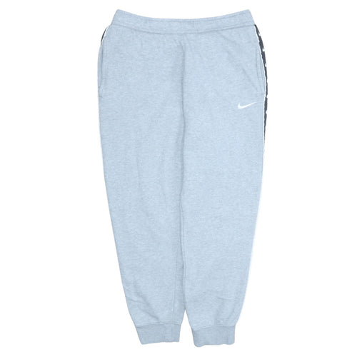 Nike Womens Grey Jogger Sweatpants Medium Tapered Fleece Comfort