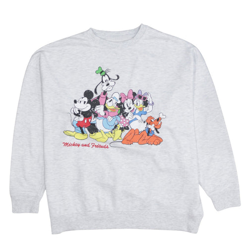 Disney Primark Women Grey Mickey & Friends Sweatshirt M 12/14
