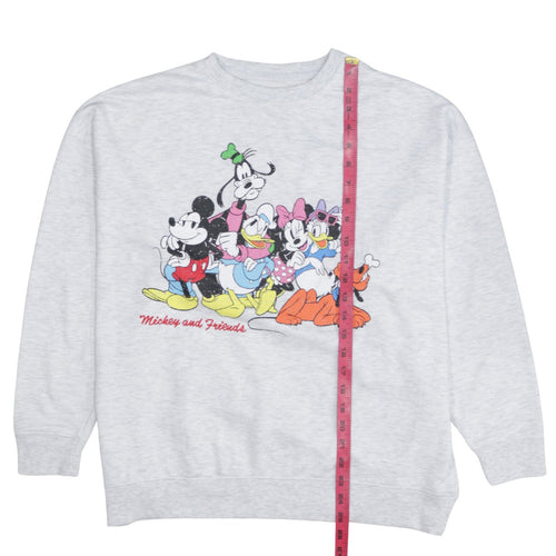 Disney Primark Women Grey Mickey & Friends Sweatshirt M 12/14