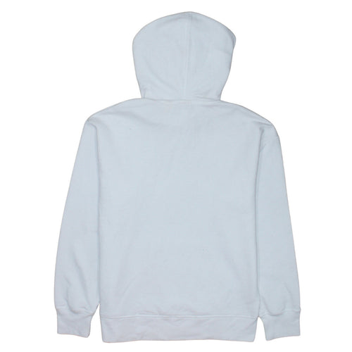 Levi's Men's White Pullover Hoodie Size S Logo Fleece Sweatshirt