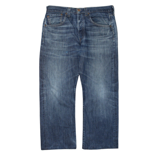 Levi's Men's Blue 501 Straight Leg Button Fly Jeans 33x30 Classic Fit