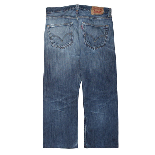 Levi's Men's Blue 501 Straight Leg Button Fly Jeans 33x30 Classic Fit