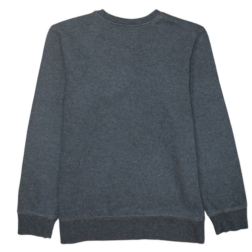 Champion Men’s Grey Embroidered Logo Pullover Sweatshirt M