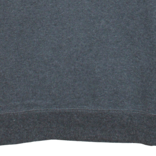 Champion Men’s Grey Embroidered Logo Pullover Sweatshirt M