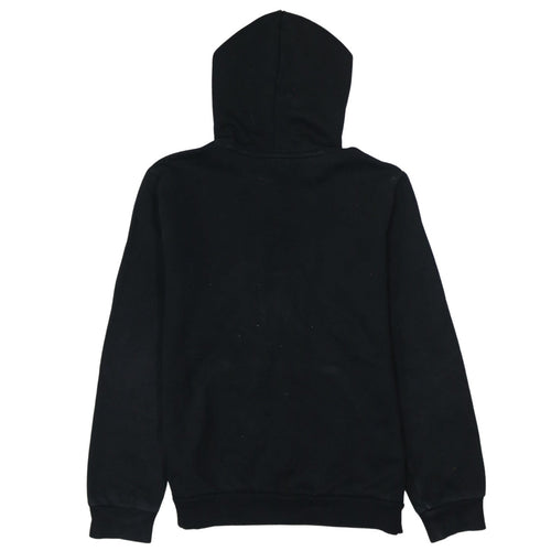 Puma Boys Black Pullover Hoodie 13-14 Years Fleece Hooded Sweatshirt