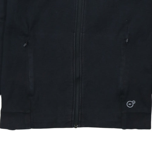 Puma Boys Black AC Milan Full Zip Hoodie 13-14 Years Football Sweatshirt