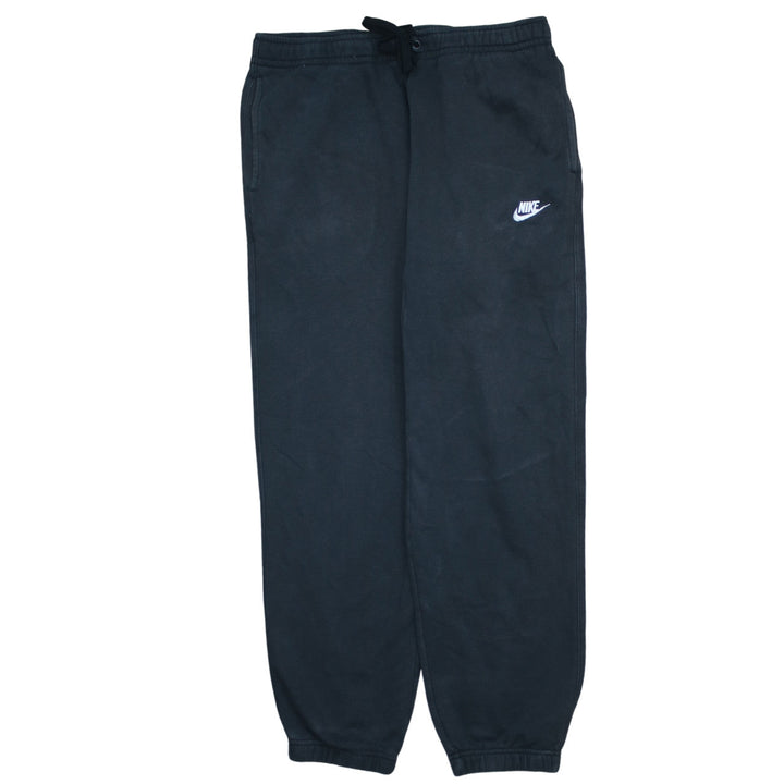 Nike Men's Black Regular Fit Sweatpants M Fleece Trousers