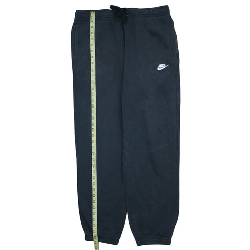 Nike Men's Black Regular Fit Sweatpants M Fleece Trousers