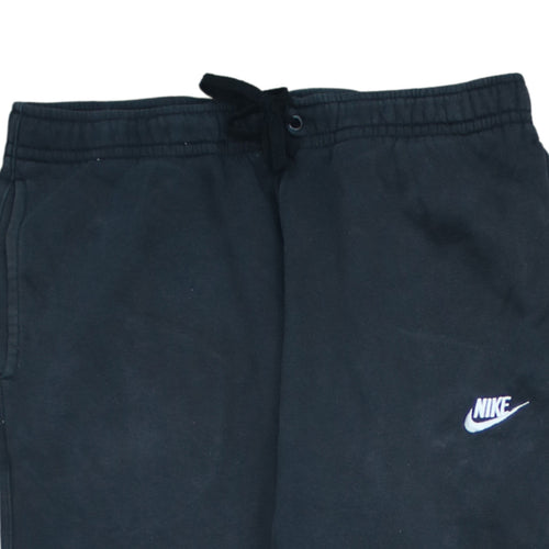 Nike Men's Black Regular Fit Sweatpants M Fleece Trousers