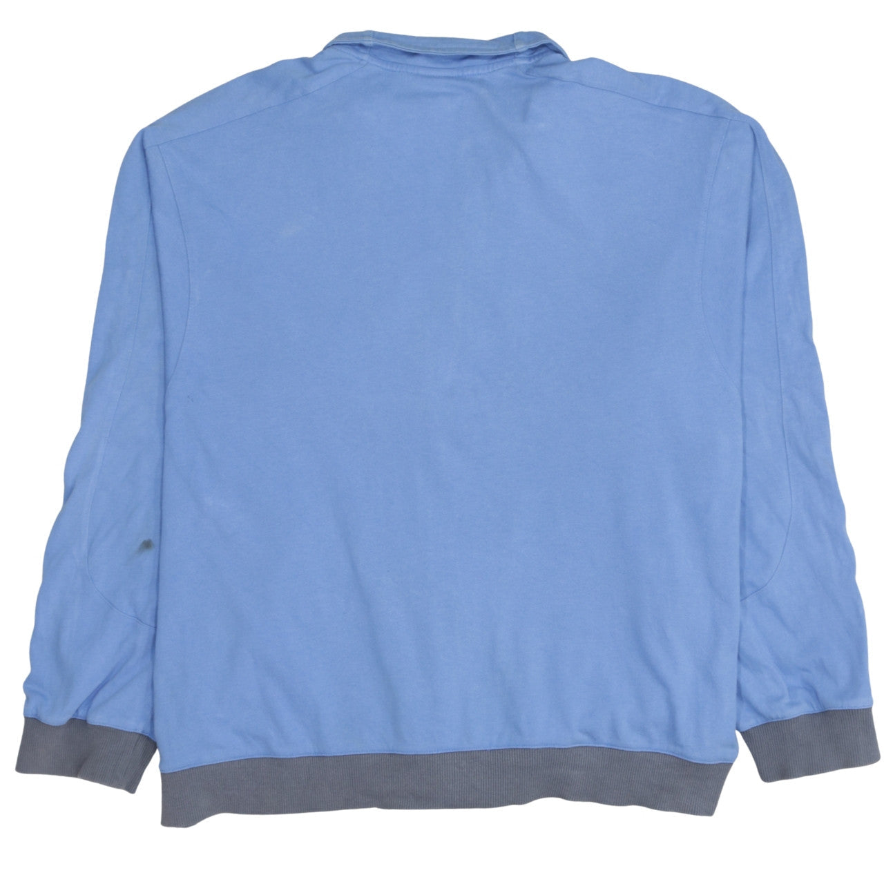 Nike Men Blue XL Track Jacket Full Zip Cotton Blend