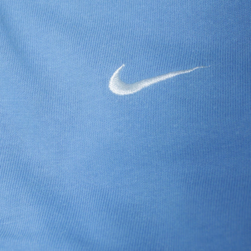 Nike Men Blue XL Track Jacket Full Zip Cotton Blend