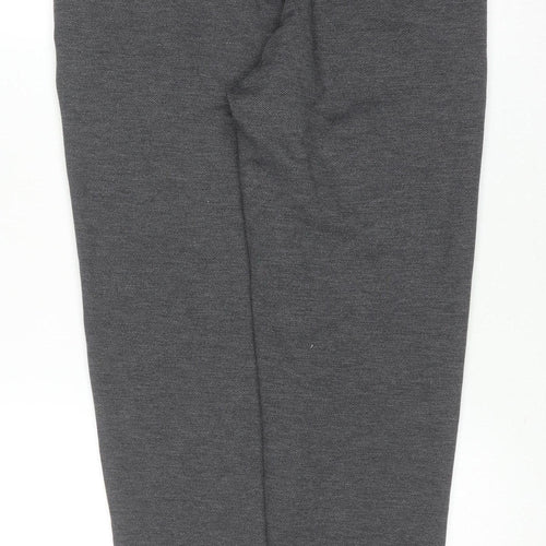 ZARA Men’s Grey Jogger Trousers Size S Elastic Waist Casual