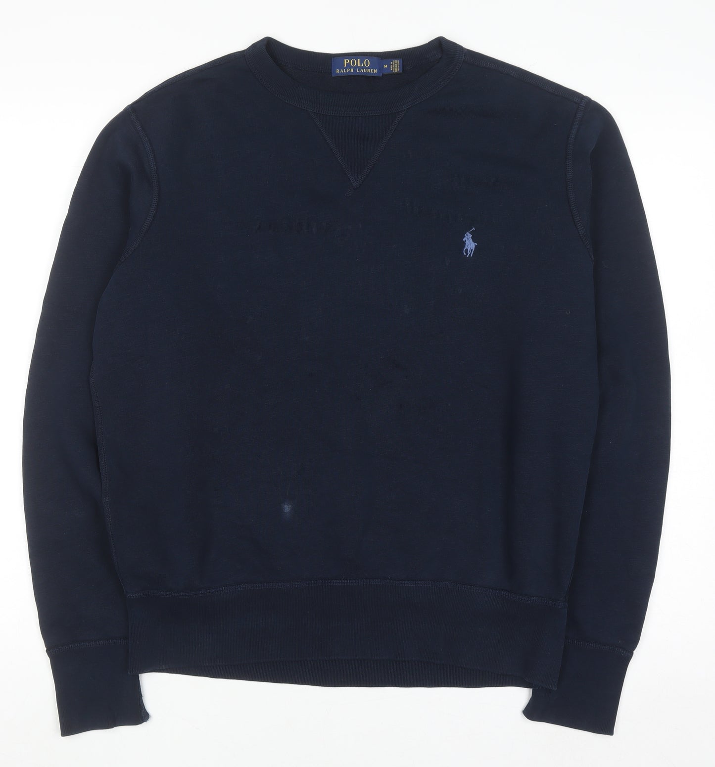 Ralph Lauren Men's Blue Crew Neck Pullover Sweatshirt M