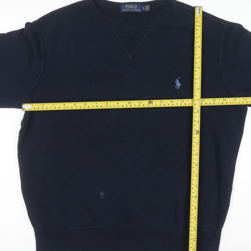 Ralph Lauren Men's Blue Crew Neck Pullover Sweatshirt M