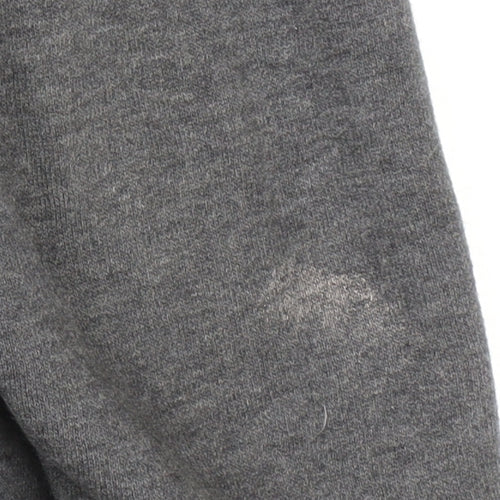 Tommy Hilfiger Denim Mens Grey Logo Crew Neck Sweatshirt Size M