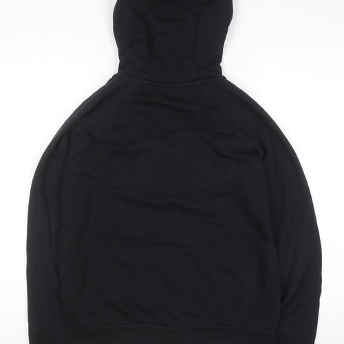 Nike Men's Black Small Full Zip Hoodie Fleece Sweatshirt