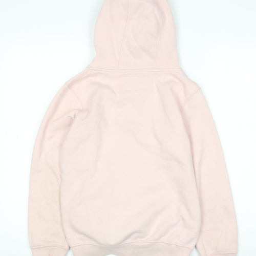 Jack Wills Girls Pink Full Zip Logo Hoodie 11-12 Years