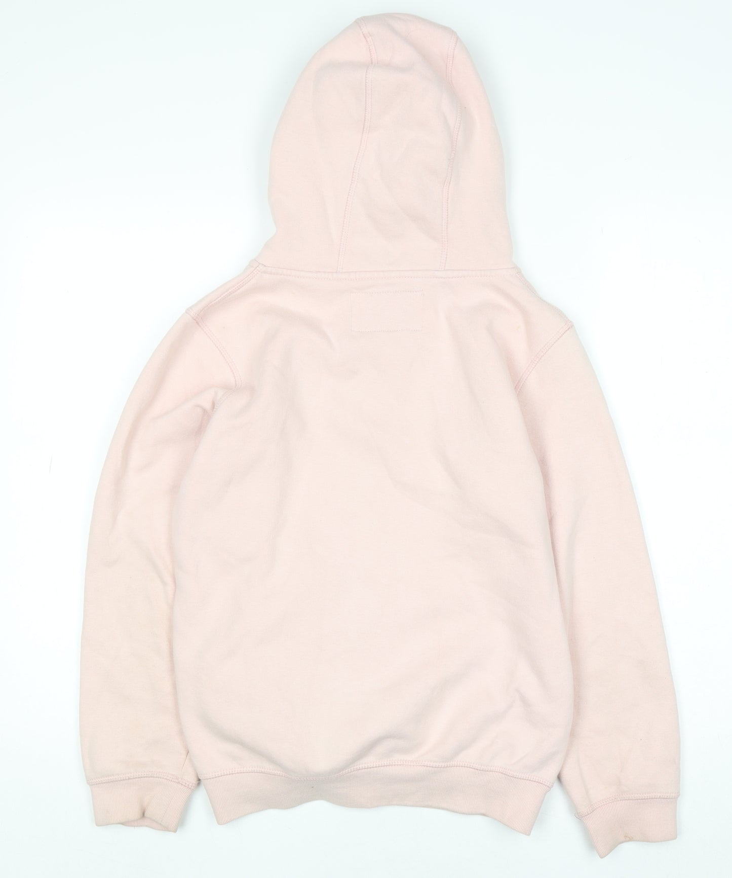 Jack Wills Girls Pink Full Zip Logo Hoodie 11-12 Years