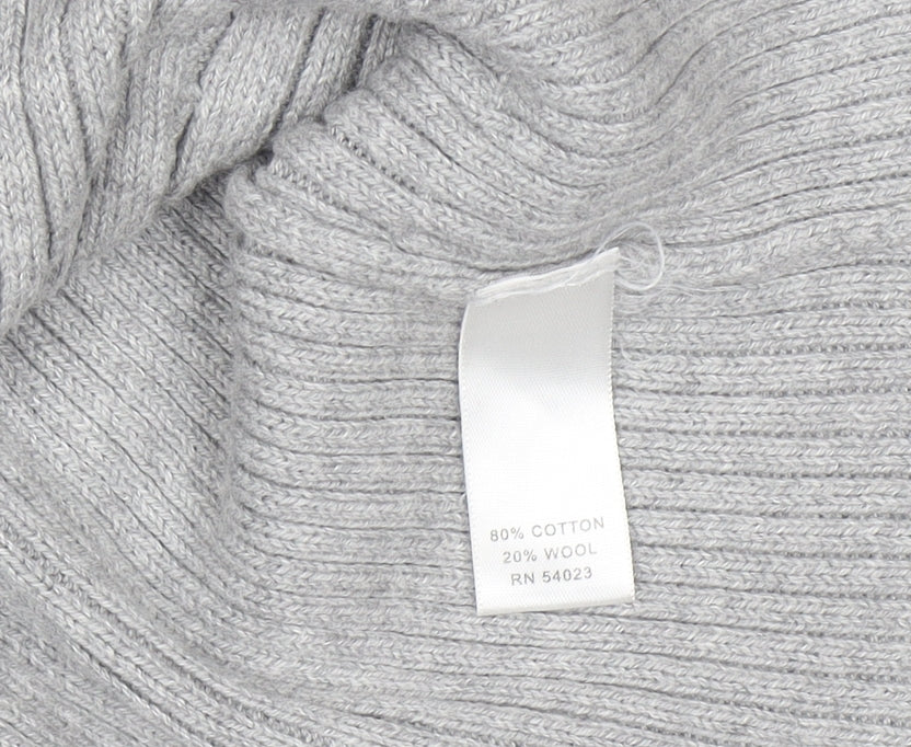 Banana Republic Women’s Grey V-Neck Longline Cardigan XS