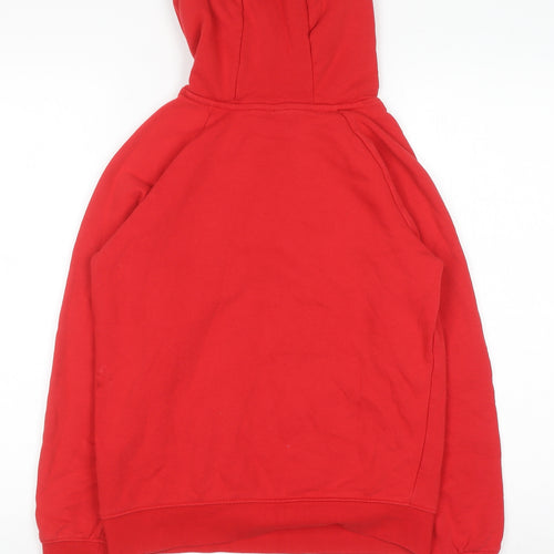 Nike 3Brand Boys Red Pullover Hoodie 12-13 Years Cotton Blend