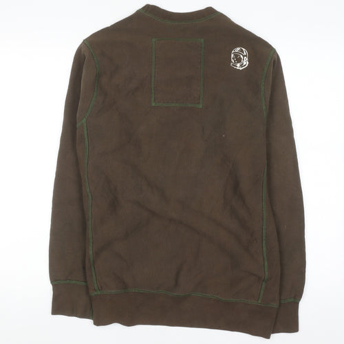 Billionaire Boys Club Mens Brown Medium Pullover Sweatshirt Logo Graphic