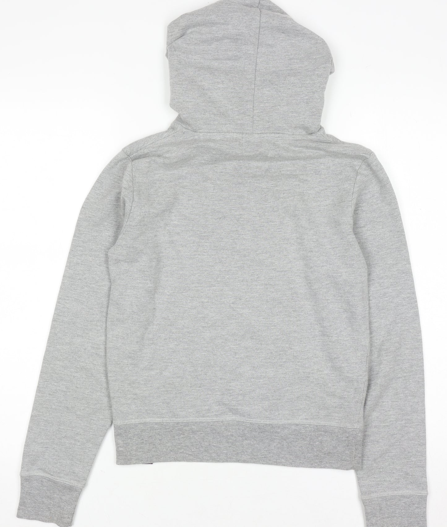 Lonsdale London Boys Grey Pullover Hoodie Size 8 Cotton Blend