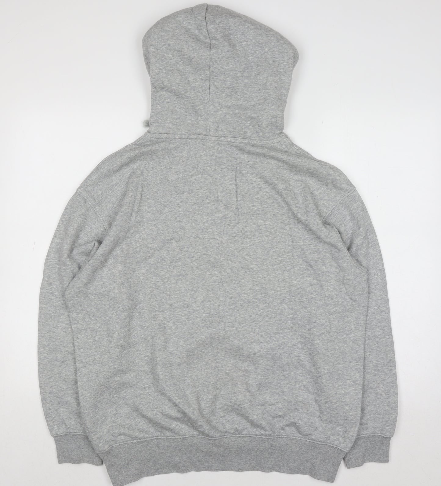 Nike Men's Grey Pullover Hoodie Small Fleece Regular Fit