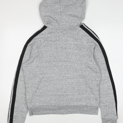 Victoria’s Secret PINK Women's Grey Full Zip Hoodie Size L