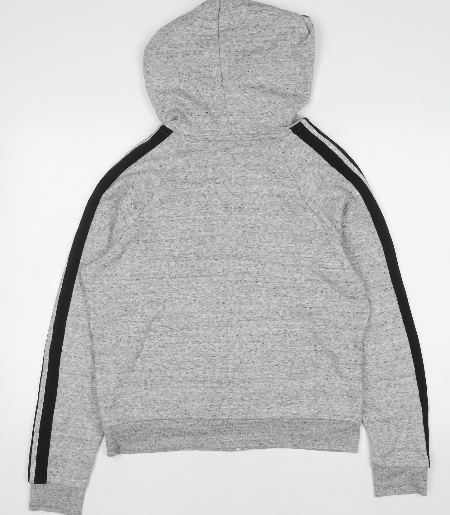 Victoria’s Secret PINK Women's Grey Full Zip Hoodie Size L