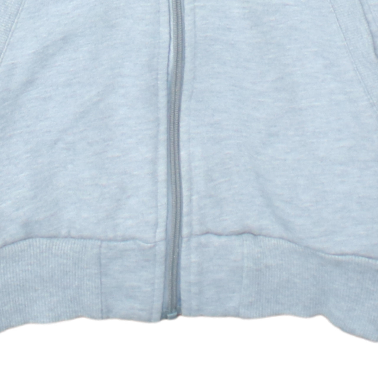 Adidas Unisex Black Grey Full Zip Hoodie Size M Sports Fleece