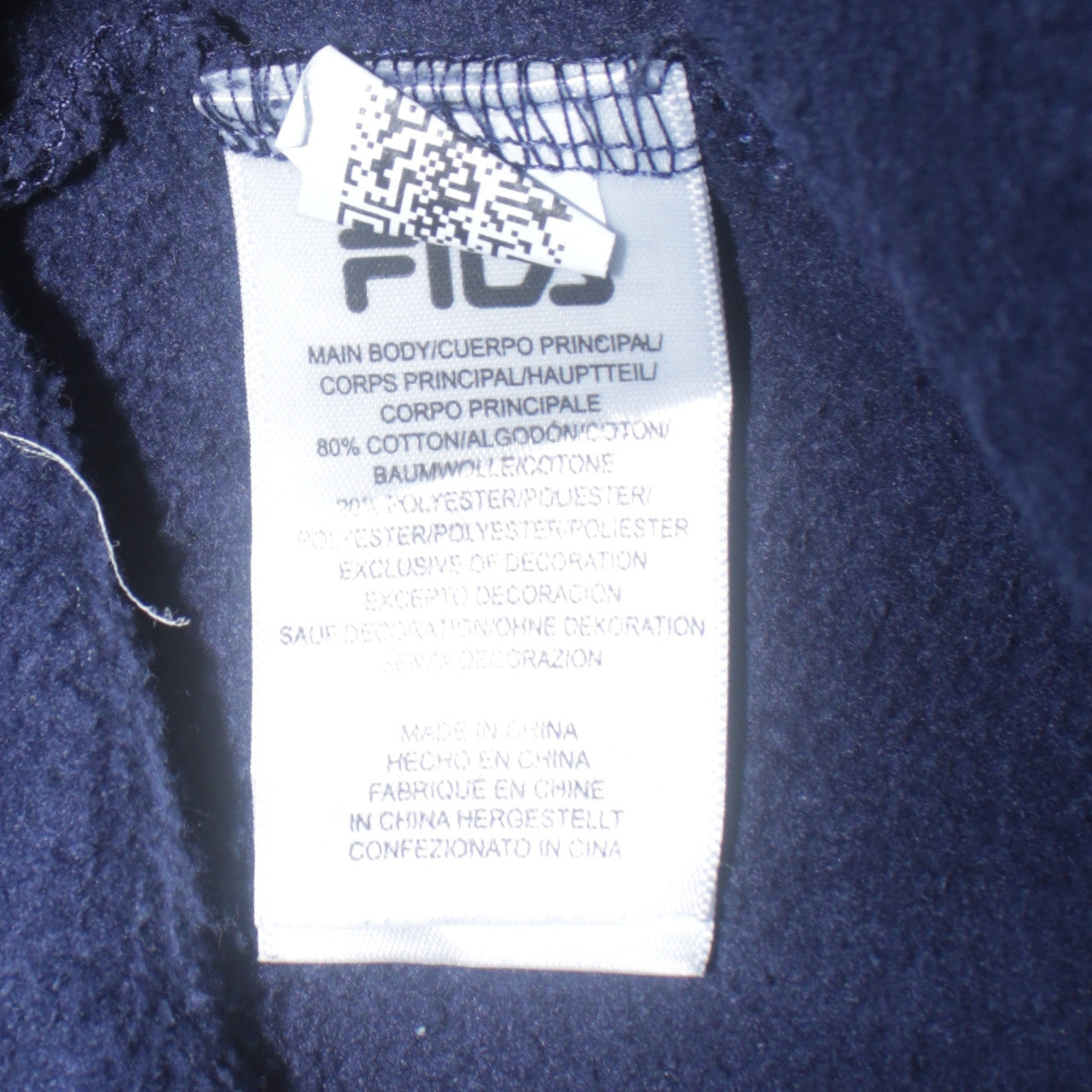 Fila Men's Blue Jogger Sweatpants Size M Regular Fit Activewear