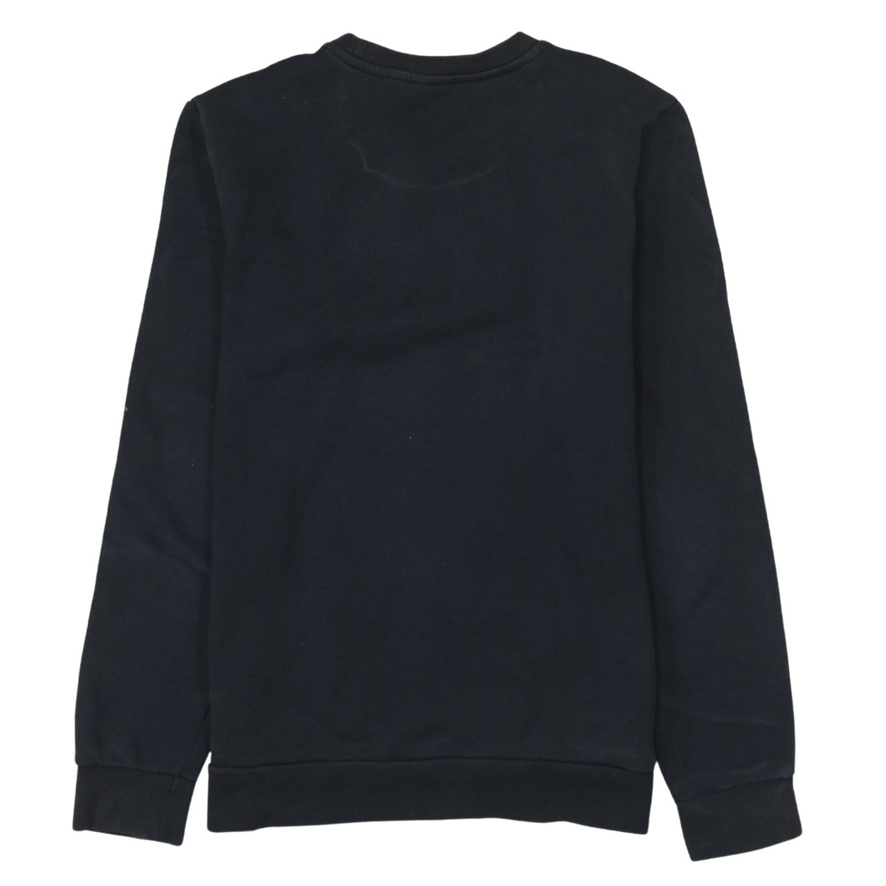 Adidas Boys Black Sweatshirt 13-14 Years Crew Neck Logo Pullover