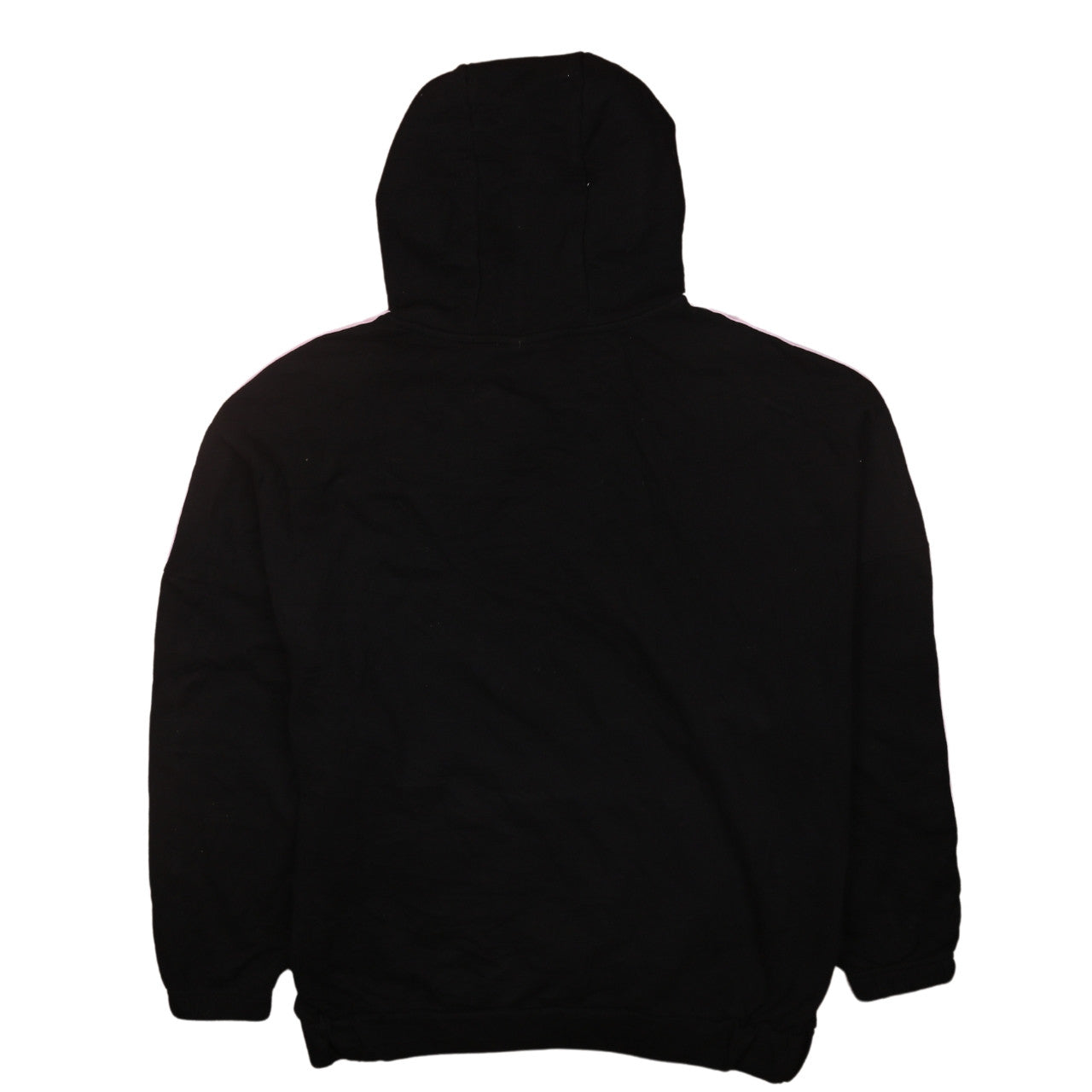 Ellesse Women's Black & Pink Pullover Hoodie UK 10 Cotton Logo