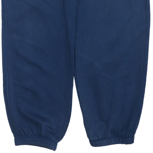 Nike Men Blue Regular Fit Jogger Sweatpants M Cotton Blend Tapered