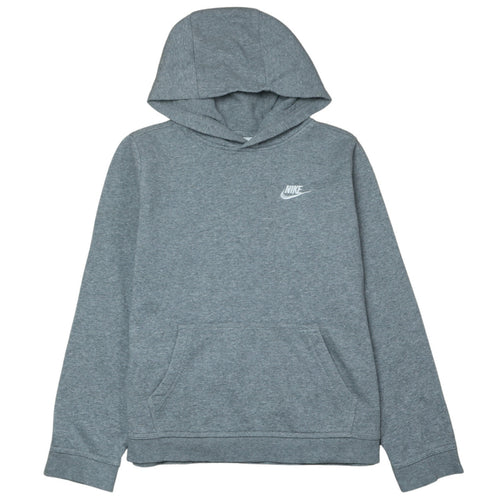 Nike Boys Grey Pullover Hoodie XL 15-16 Years Soft Fleece Lined Sweatshirt